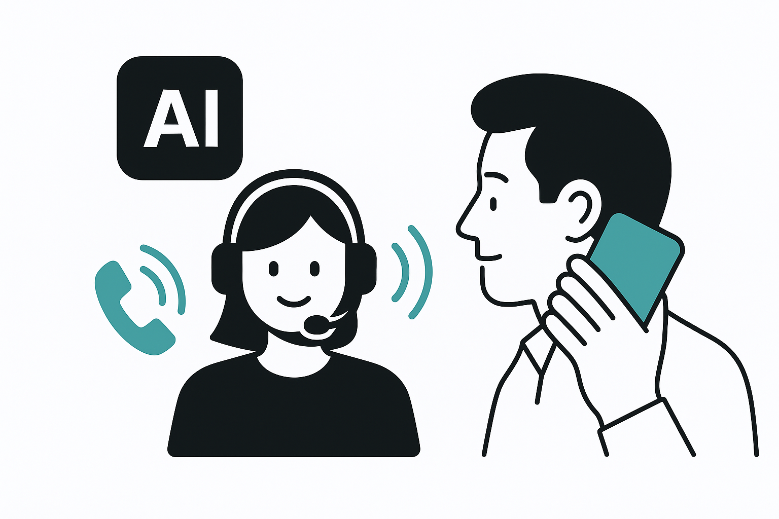 Outbound Call Illustration